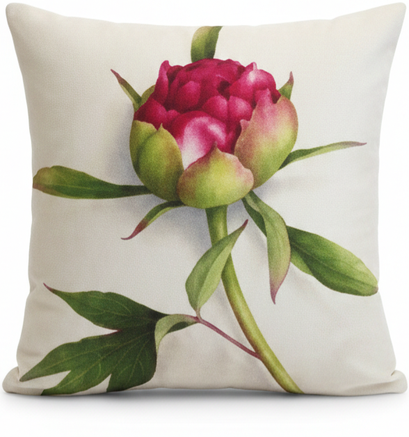 Pack of 2 pack velvet decorative print cushion ( multi )
