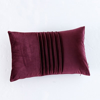 Pack of 2pack velvet decorative cushion ( maroon )
