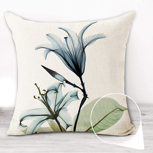 Pack of 2 pack velvet decorative print cushion  ( multi )